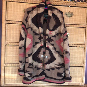 Ralph Lauren wool sweater coat